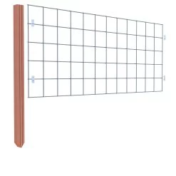 Gaas Volgpakket Tuinhek Hardhout 75x180cm liggend -Huishoudapparatuur 41 732