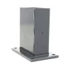 Voet Voor Rechthoekige Paal Antraciet 60/120 Mm -Huishoudapparatuur 41 744