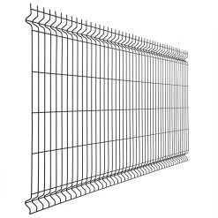 Panneau De Treillis Milano Zwart 153x250 Cm