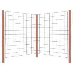 Gaas Startpakket Tuinhek Hardhout 180x180cm   -Huishoudapparatuur 41 756