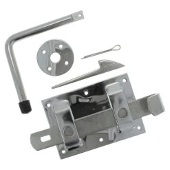 HANDSON Boerenklinkstel Poortslot RVS