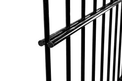 Draadpaneel Roma Zwart 163x250 Cm