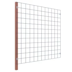 Gaas Volgpakket Tuinhek Hardhout 180x180cm   -Huishoudapparatuur 41 841