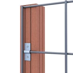 Gaas Startpakket Tuinhek Hardhout 180x75cm -Huishoudapparatuur 41 851