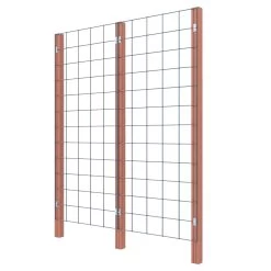 Gaas Startpakket Tuinhek Hardhout 180x75cm -Huishoudapparatuur 41 854