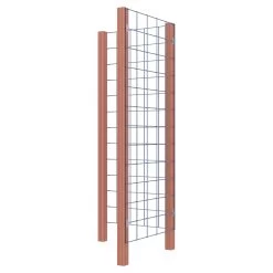 Gaas Startpakket Tuinhek Hardhout 180x75cm -Huishoudapparatuur 41 855