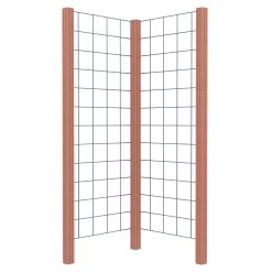 Gaas Startpakket Tuinhek Hardhout 180x75cm -Huishoudapparatuur 41 857