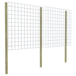 Gaas Startpakket Tuinhek Grenen 180x180cm  -Huishoudapparatuur 41 871