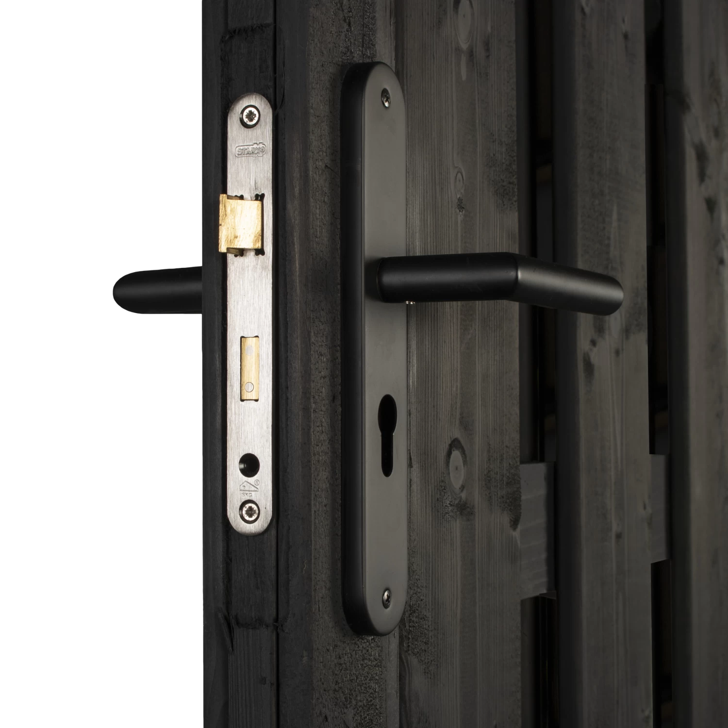 Starx Tuinpoortsluiting Poortslot Met Insteekslot SKG 1-ster Zwart 5 Starx Tuinpoortsluiting Poortslot Met Insteekslot SKG 1-ster Zwart - Afbeelding 3