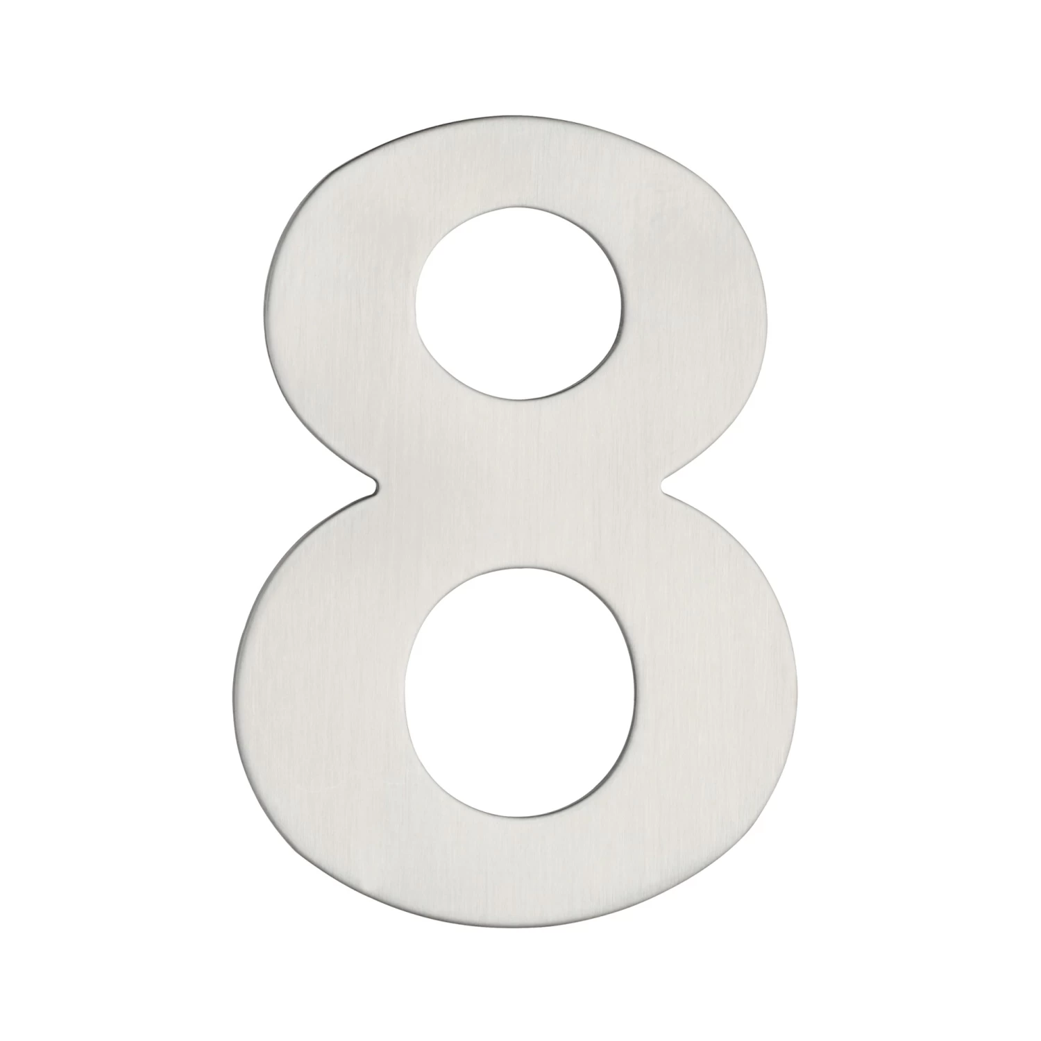 Huiscijfer 8 RVS Klein 3 Huiscijfer 8 RVS Klein
