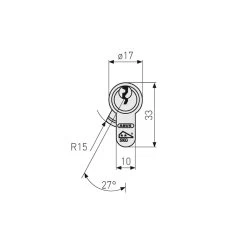 Abus Deurcilinder E60NP High Security 30/50 Mm 7 Abus Deurcilinder E60NP High Security 30/50 Mm -Huishoudapparatuur 41 974