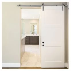 Schuifdeursysteem Industrieel RVS Complete Set Met Hangrollen 7 Schuifdeursysteem Industrieel RVS Complete Set Met Hangrollen -Huishoudapparatuur 41 988